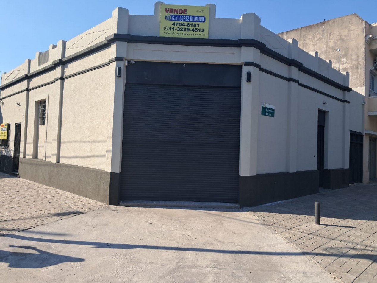 GALPON/LOCAL DE 68MTS2 CON VIVIENDA DE 3 AMB CON PATIO/GARAGE Y TERRAZA X T/SUPERFICIE CON CUARTO GUARDA UTILES 