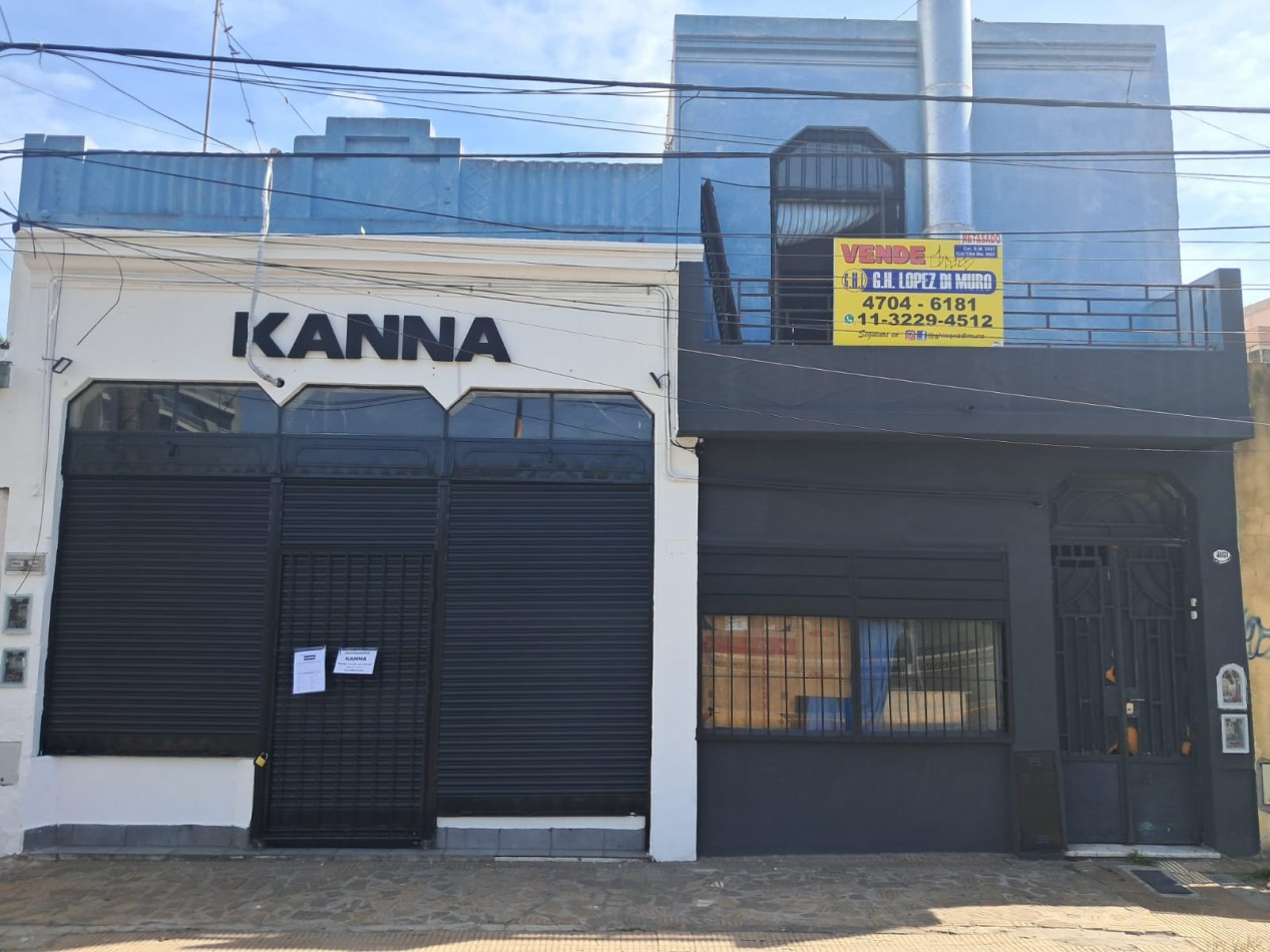INMUEBLE COMPUESTO DE LOCAL + 2 DEPTO (1 DE 3 AMB CON PATIO Y OTRO 2 AMB CON PATIO) REF 415