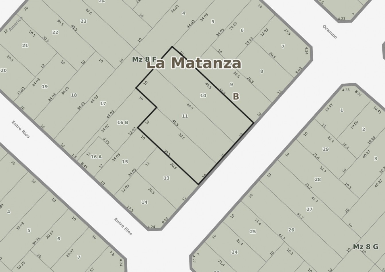 3 LOTES EN BLOCK - 1115M2 - QUINCHO C/ PARRILLA, TOILLETTE, GALERIA Y PILETA DE FIBRA REF. 899